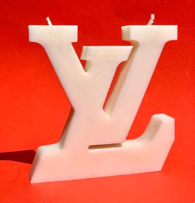 lv bag candle mold